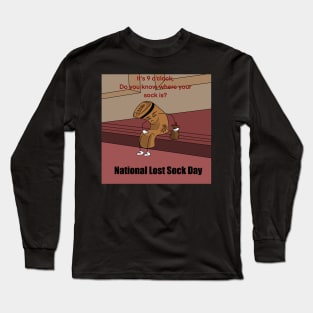 National Lost Sock Memorial Day Long Sleeve T-Shirt